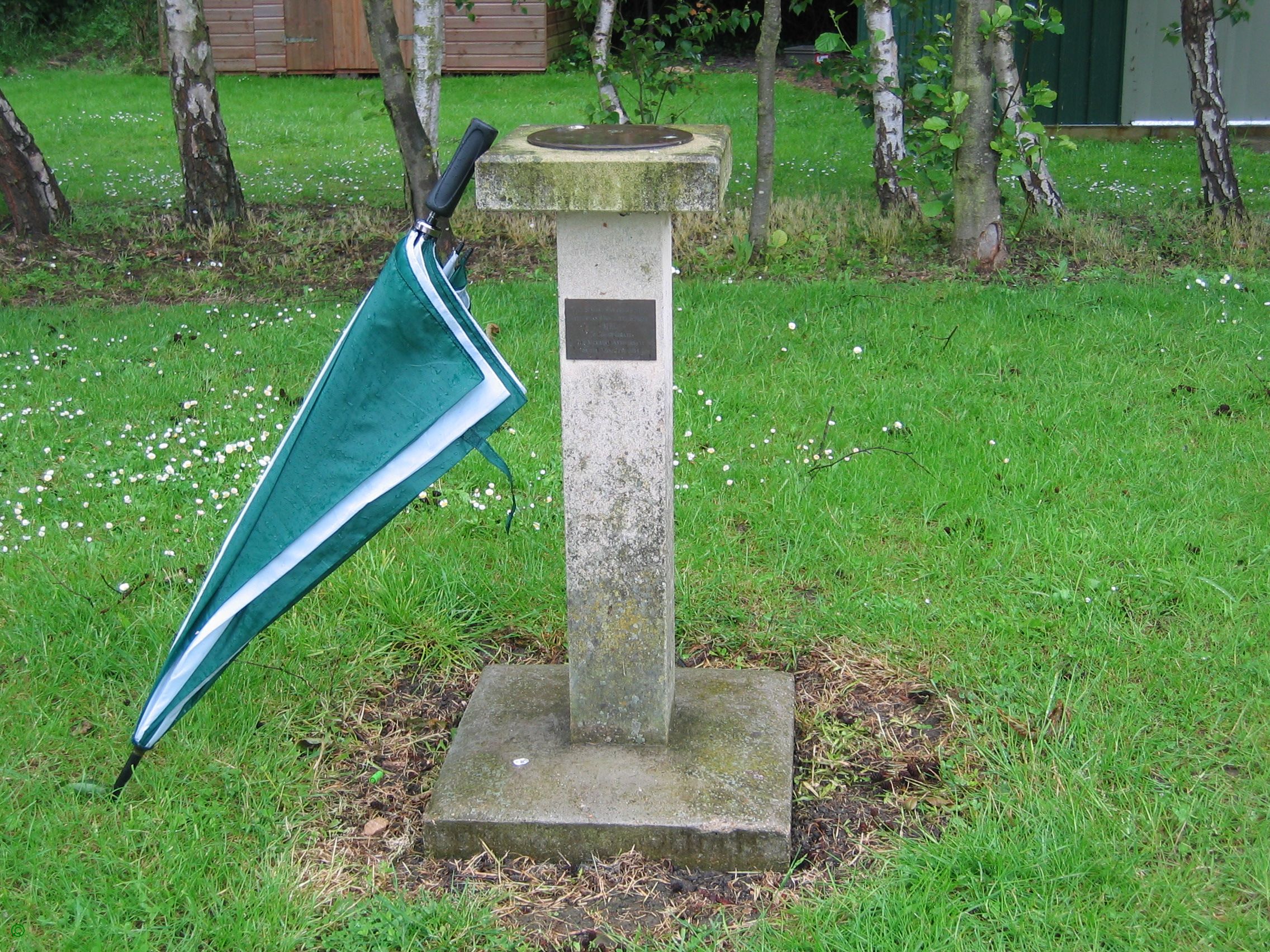 Greenwich Meridian Marker; England; Cambridgeshire; Swavesey